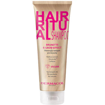 Dermacol - Hair Ritual Brunette & Grow Effect Shampoo (brown hair) - 250ml  Dermacol - Nutra Best Bulgaria
