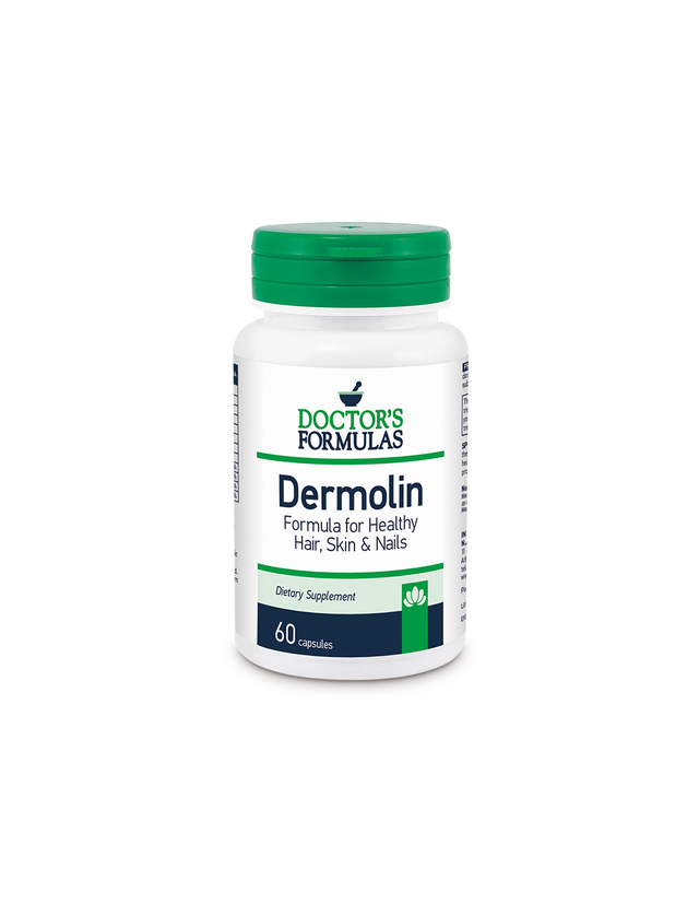 Формула за коса, кожа и нокти - Dermolin, 60 капсули Doctor’s Formulas  Doctor’s Formulas - Nutra Best Bulgaria