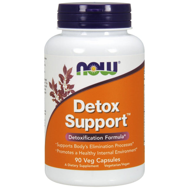 Detox Support - 90 капсули  NOW Foods - Nutra Best Bulgaria