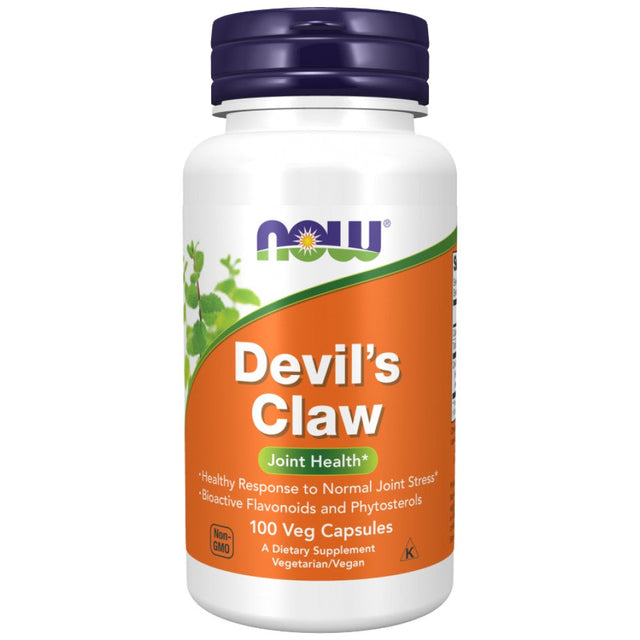 Devil's Claw - 100 капсули  NOW Foods - Nutra Best Bulgaria
