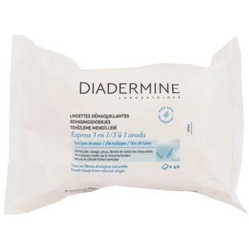 Diadermine - Express Fresh 3-In-1 Cleansing Wipes - 40.0ks  Diadermine - Nutra Best Bulgaria