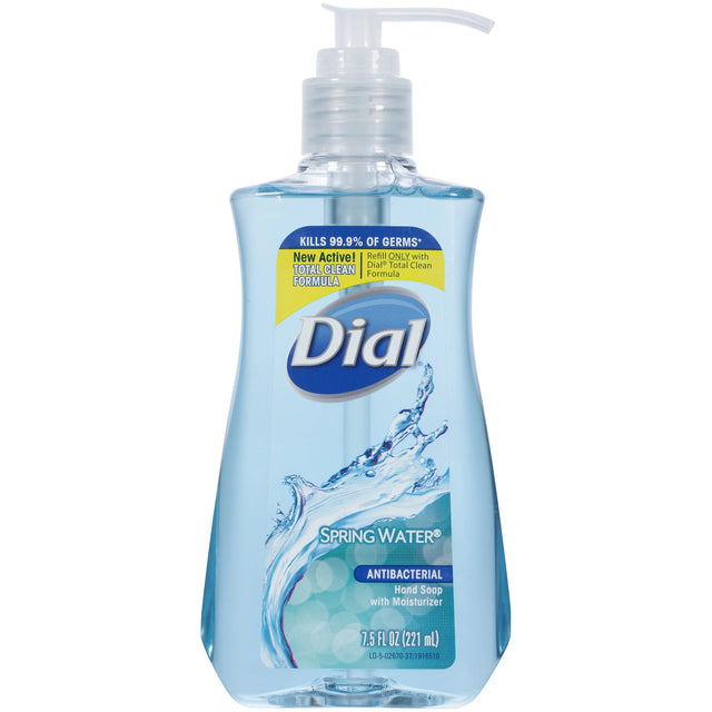 Dial, Antibacterial, Spring Water, Liquid Soap, For Hands, 221 ml  Dial - Nutra Best Bulgaria