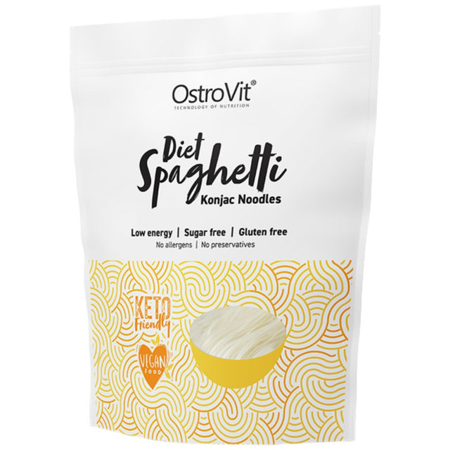 Diet Spaghetti / Keto-Friendly Low-Calorie Konjac Noodles 400 грама  OstroVit - Nutra Best Bulgaria