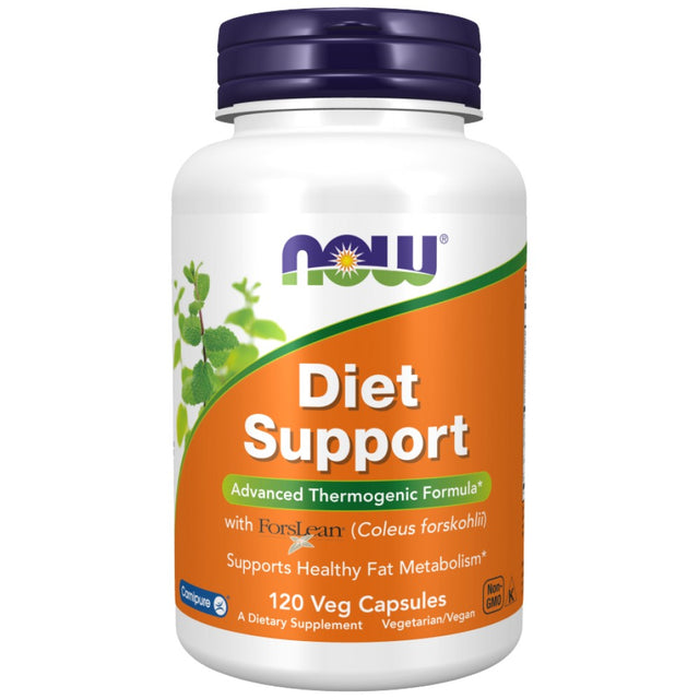 Diet Support - 120 капсули  NOW Foods - Nutra Best Bulgaria