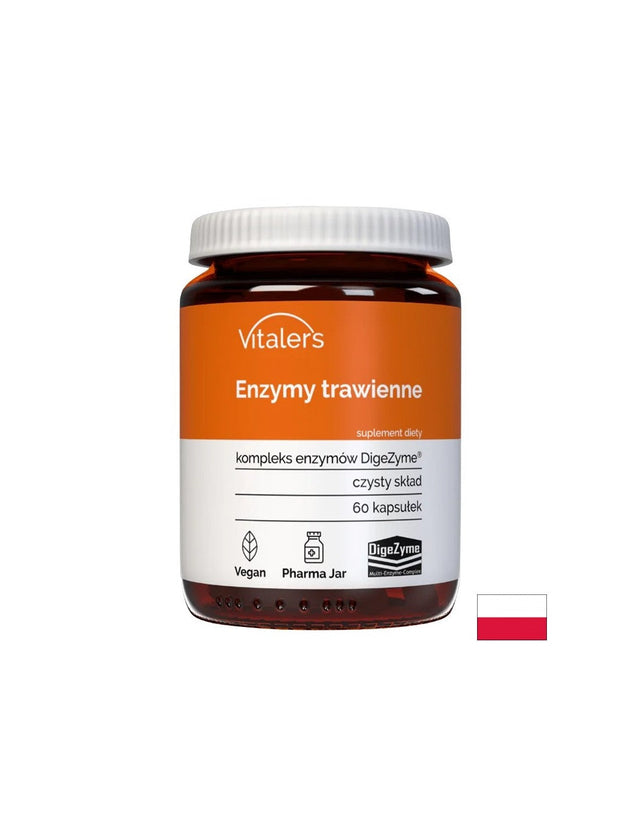 Храносмилателни ензими DigeZyme® – Леко и пълноценно храносмилане, 60 капсули  Vitaler's - Nutra Best Bulgaria