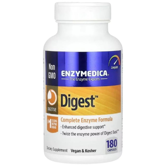 Digest - 180 капсули  Enzymedica - Nutra Best Bulgaria