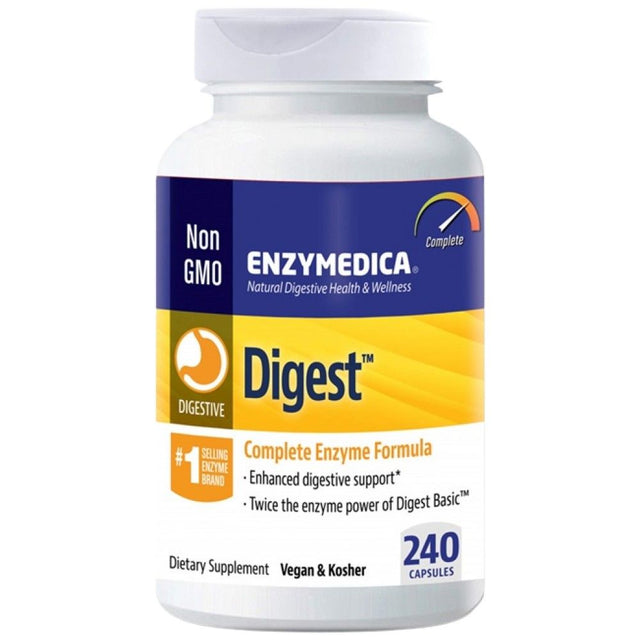 Digest - 240 капсули  Enzymedica - Nutra Best Bulgaria