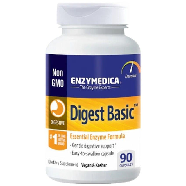 Digest Basic - 90 капсули  Enzymedica - Nutra Best Bulgaria