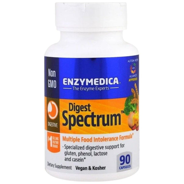 Digest Spectrum - 30 капсули  Enzymedica - Nutra Best Bulgaria