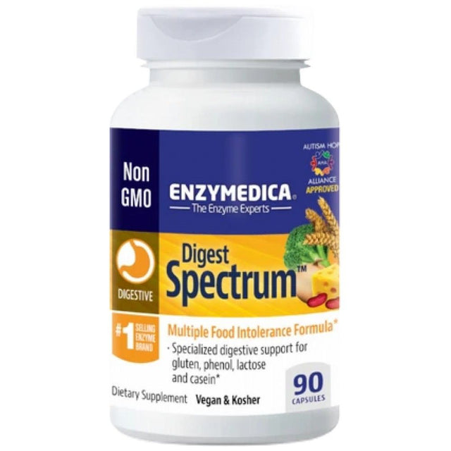 Digest Spectrum - 90 капсули  Enzymedica - Nutra Best Bulgaria