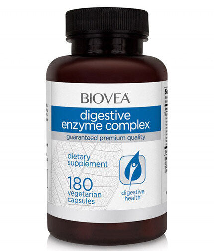 Digestive Enzyme Complex / 180 Caps  Biovea - Nutra Best Bulgaria