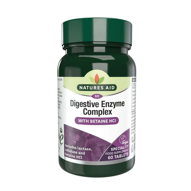 Храносмилателни ензими (Digestive Enzyme Complex) 60 таблетки NaturesAid  Natures Aid - Nutra Best Bulgaria