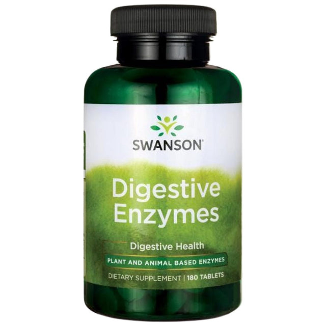 Digestive Enzymes - 180 Таблетки  Swanson - Nutra Best Bulgaria
