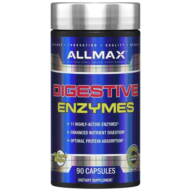Digestive Enzymes / Optimal Protein Absorbtion - 90 капсули  AllMax Nutrition - Nutra Best Bulgaria
