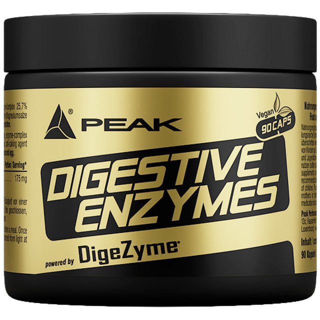 Digestive Enzymes | with DigeZyme® - 90 капсули  PEAK - Nutra Best Bulgaria