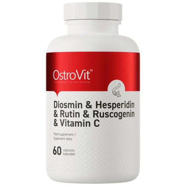 Diosmin + Hesperidin + Rutin + Ruscogenin + Vitamin C - 60 капсули  OstroVit - Nutra Best Bulgaria