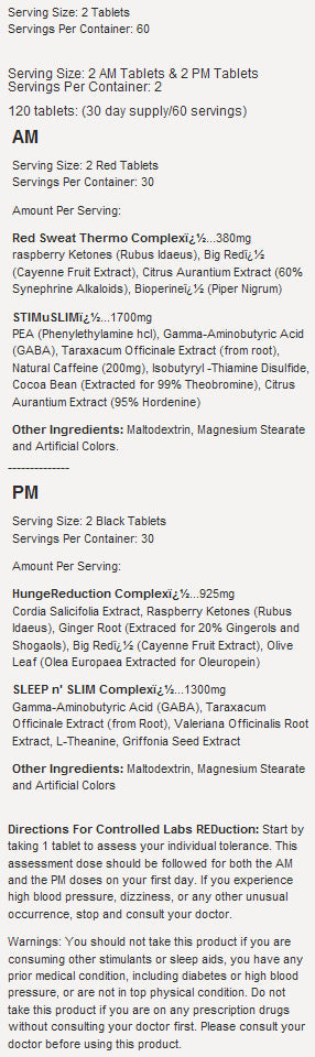Diuretic Complex 90 Caps.  Controlled Labs - Nutra Best Bulgaria