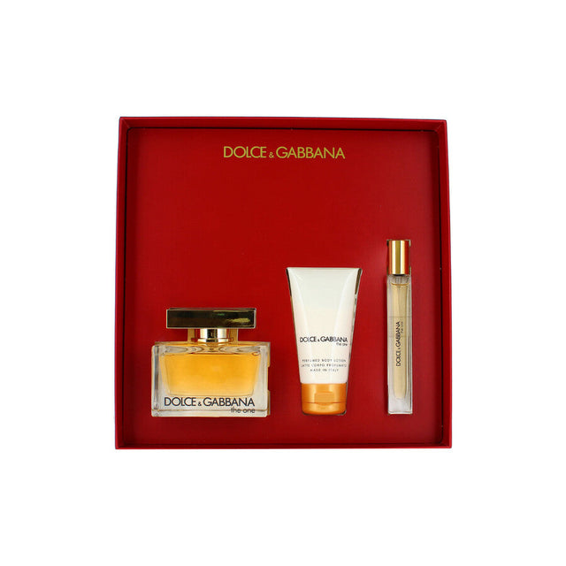 Dolce Gabbana - The One Gift set EDP 75 ml, body lotion 50 ml and miniature EDP 10 ml - 75ml  DOLCE & GABBANA - Nutra Best Bulgaria