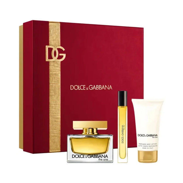 Dolce Gabbana - The One Gift set EDP 75 ml, body lotion 50 ml and miniature EDP 10 ml - 75ml  DOLCE & GABBANA - Nutra Best Bulgaria