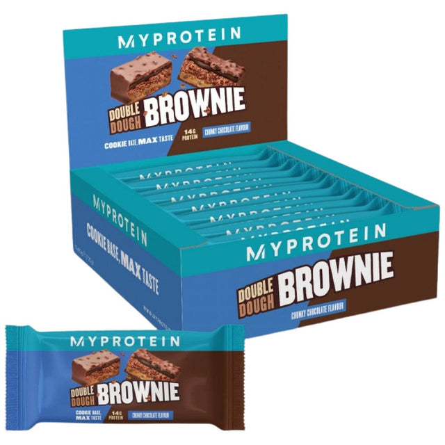 Double Dough Brownie 60 грама  MyProtein - Nutra Best Bulgaria