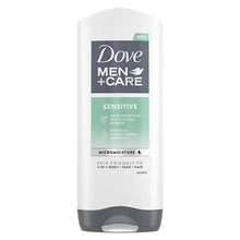 Dove - Men+Care Sensitive 3 in 1 Shower Gel - 400ml  Dove - Nutra Best Bulgaria