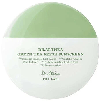 Dr.Althea - Green Tea Fresh Sunscreen SPF 50 - Opalovací krém na obličej - 45ml - Feel You