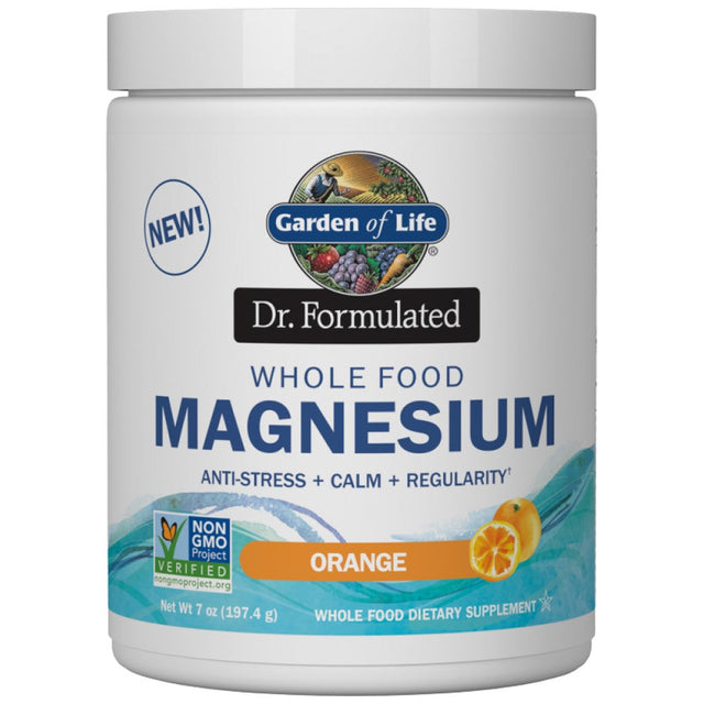 Dr. Formulated Whole Food Magnesium - 197 грама  Garden Of Life - Nutra Best Bulgaria