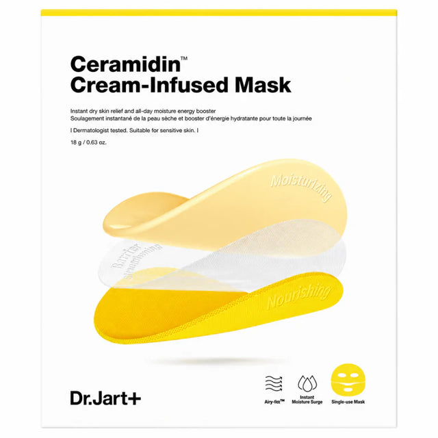 Dr.Jart+ - Ceramidin Cream-Infused Mask Pack, 5 sheets  Dr.Jart+ - Nutra Best Bulgaria