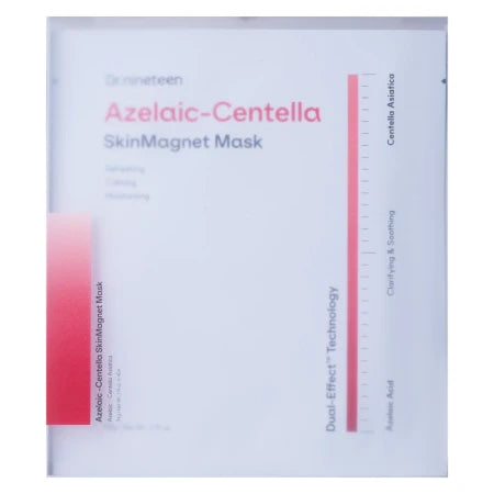Dr.nineteen - Azelaic-Centella Skin Magnet Mask - 4x34g  Dr.nineteen - Nutra Best Bulgaria