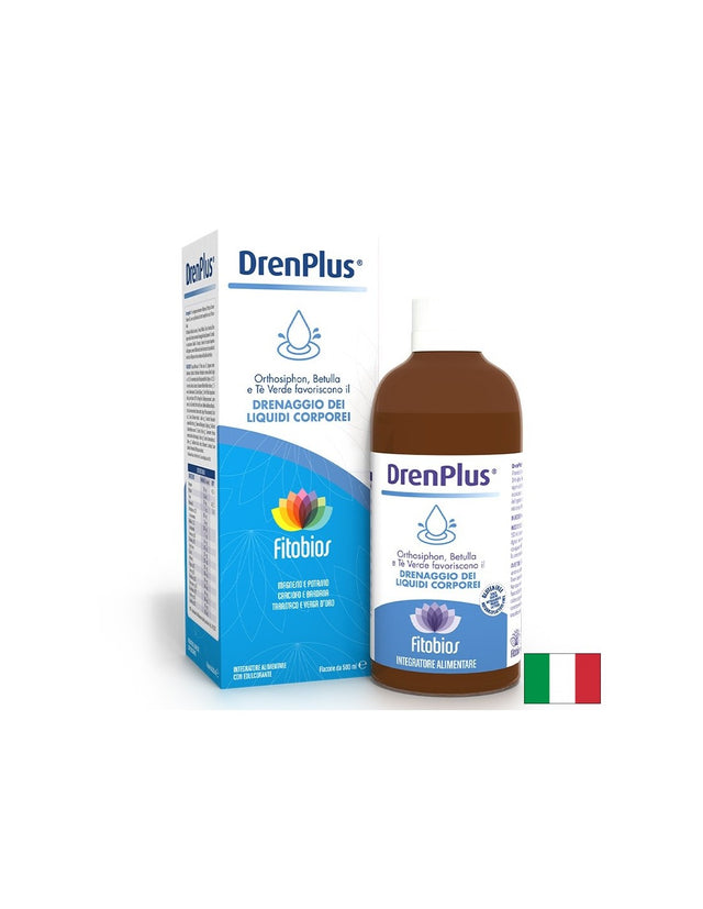 DrenPlus – Дренаж, чернодробна подкрепа и контрол на теглото, 500 ml  Fitobios - Nutra Best Bulgaria