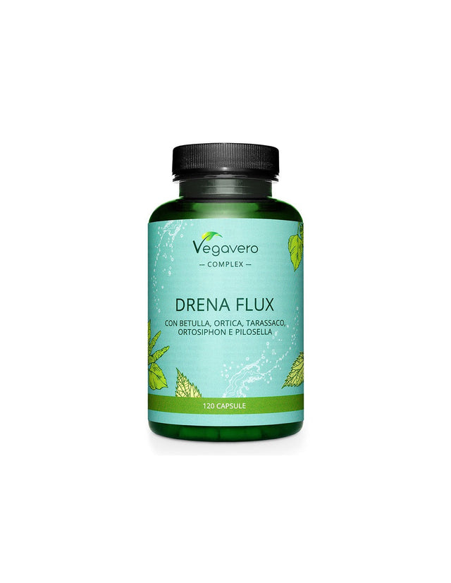 Против задържане на течности - Drena Flux Complex, 120 капсули  Vegavero - Nutra Best Bulgaria