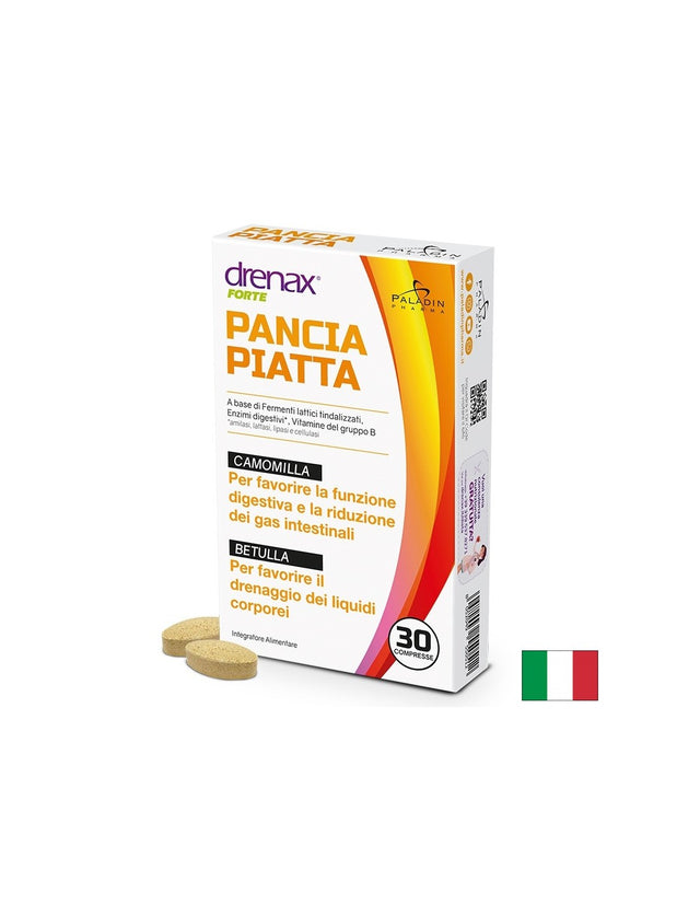 Дренакс Форте (плосък корем) - Drenax®, 30 таблетки  Paladin Pharma - Nutra Best Bulgaria