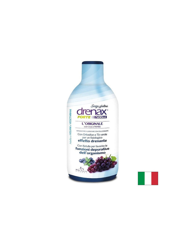 Диуретична формула с гроздово семе и синя боровинка - Дренакс - Drenax® Forte, 500 ml, 16 дози  Paladin Pharma - Nutra Best Bulgaria
