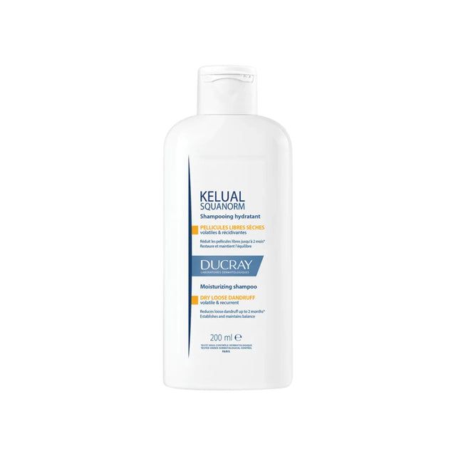 Ducray - Kelual Squanorm Moisturizing Treatment Shampoo - Hydratační šampon proti suchým lupům - 200ml  Ducray - Nutra Best Bulgaria