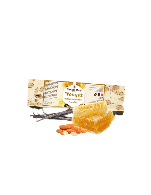 Нежна нуга с мед, бадеми и ванилия, 100 g - Nutra Best Bulgaria