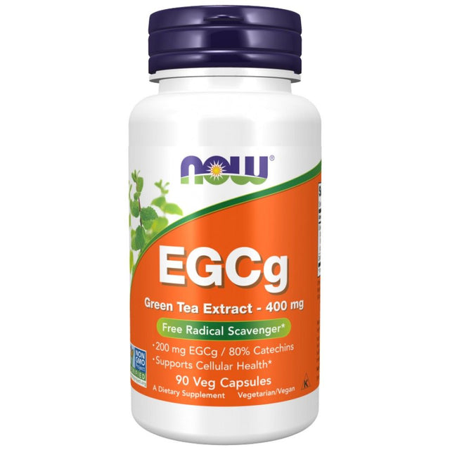EGCG / Green Tea Extract 400 mg - 90 капсули  NOW Foods - Nutra Best Bulgaria