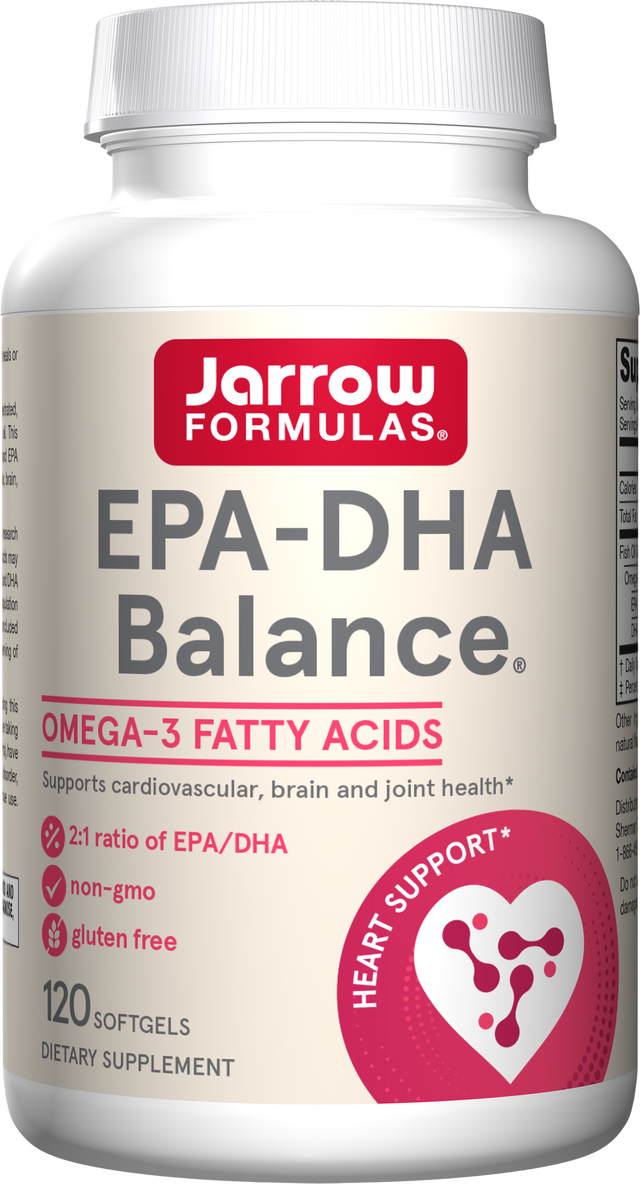 EPA-DHA Balance - 120 Гел капсули  Jarrow Formulas - Nutra Best Bulgaria