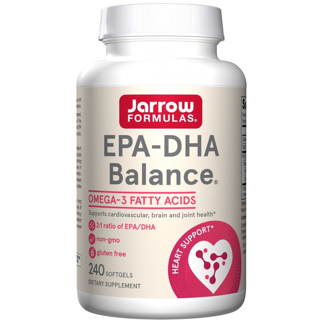 EPA-DHA Balance - 240 капсули  Jarrow Formulas - Nutra Best Bulgaria