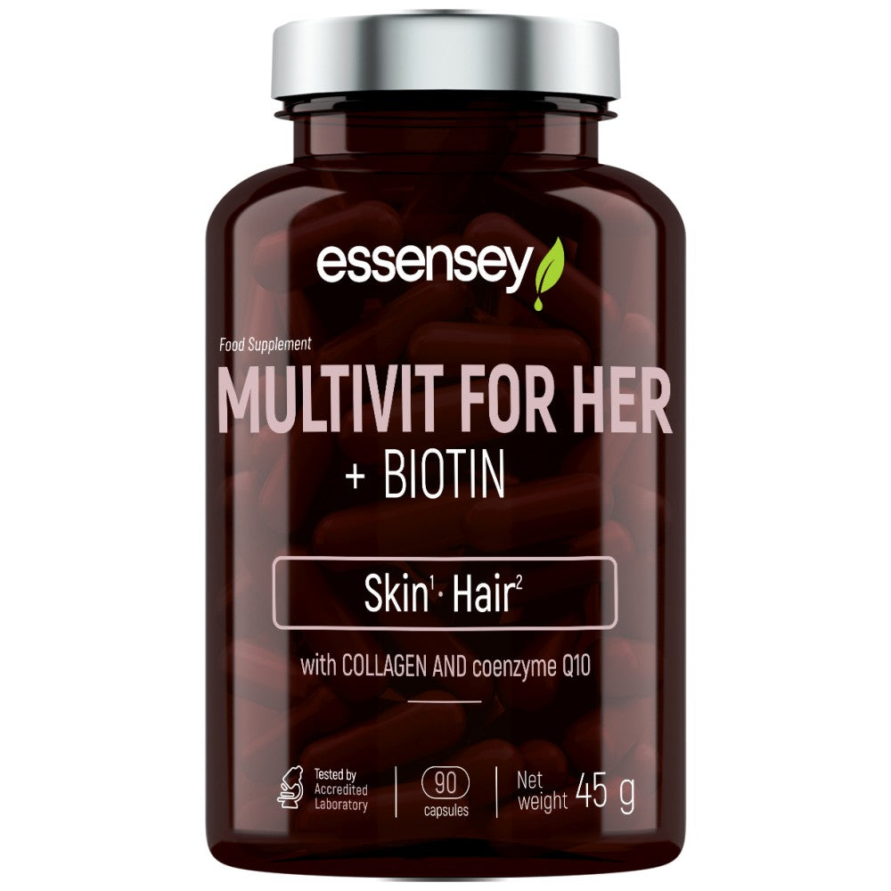 Multivit for Her + Biotin - 90 капсули  ESSENSEY - Nutra Best Bulgaria