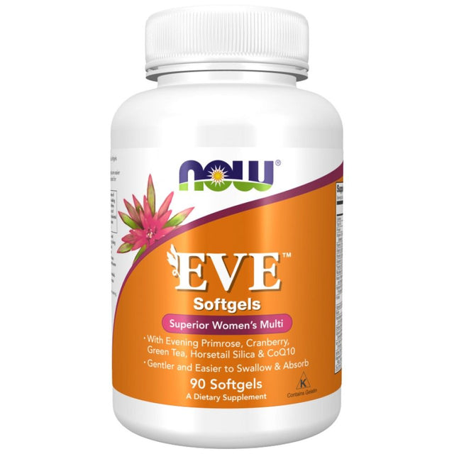 EVE Woman's Multi - 90 Гел капсули  NOW Foods - Nutra Best Bulgaria