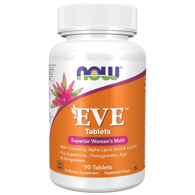 EVE Woman's Multi - 90 Таблетки  NOW Foods - Nutra Best Bulgaria