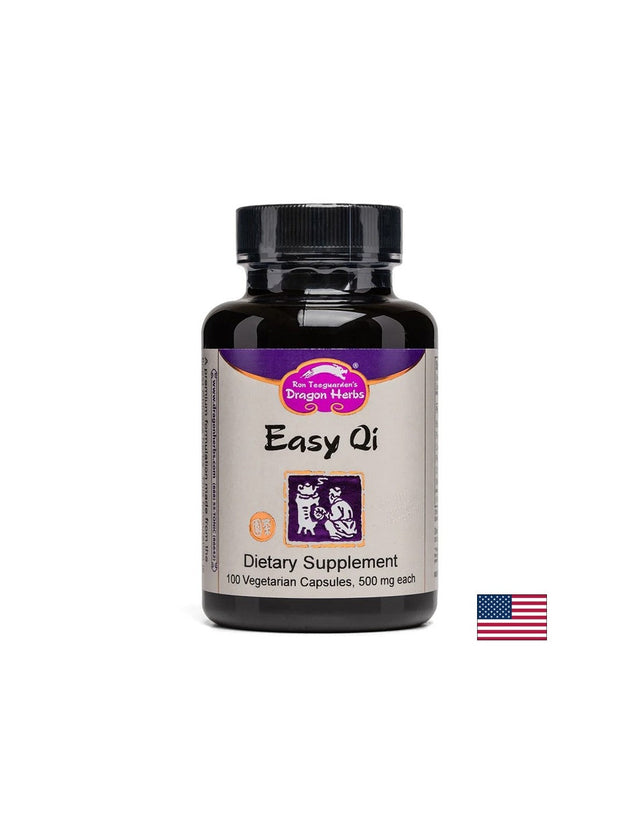Енергизираща формула при стрес и напрежение - Easy Qi, 100 капсули  Dragon Herbs - Nutra Best Bulgaria