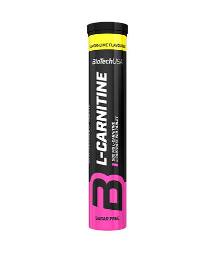 Effervescent L-Carnitine 500mg / 20 Tabs.  BioTech USA - Nutra Best Bulgaria