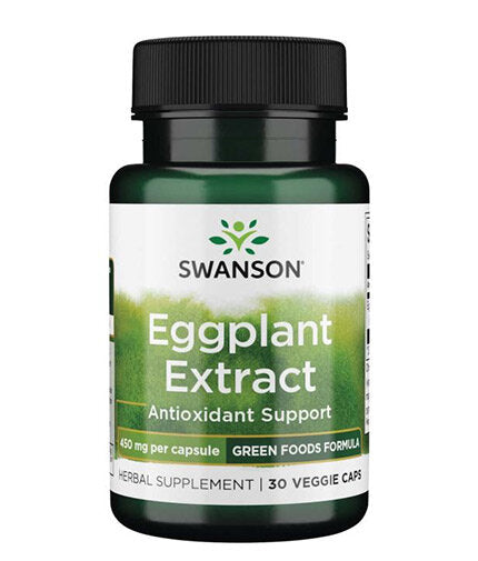 Eggplant Extract 20:1 450 mg - 30 капсули  Swanson - Nutra Best Bulgaria