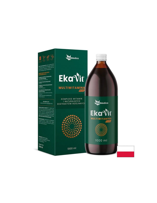 Мултивитамини плюс (Екавит/Ekavit), 1000 ml  Ekamedica - Nutra Best Bulgaria