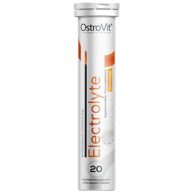 Electrolyte Effervescent | Potassium, Sodium, Glucose and Vitamin C 20 разтворими таблетки - Nutra Best