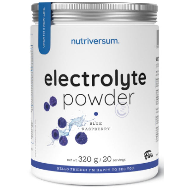Electrolyte Powder | with BCAA, L-Carnitine & Green Tea - 320 грама  Nutriversum - Nutra Best Bulgaria