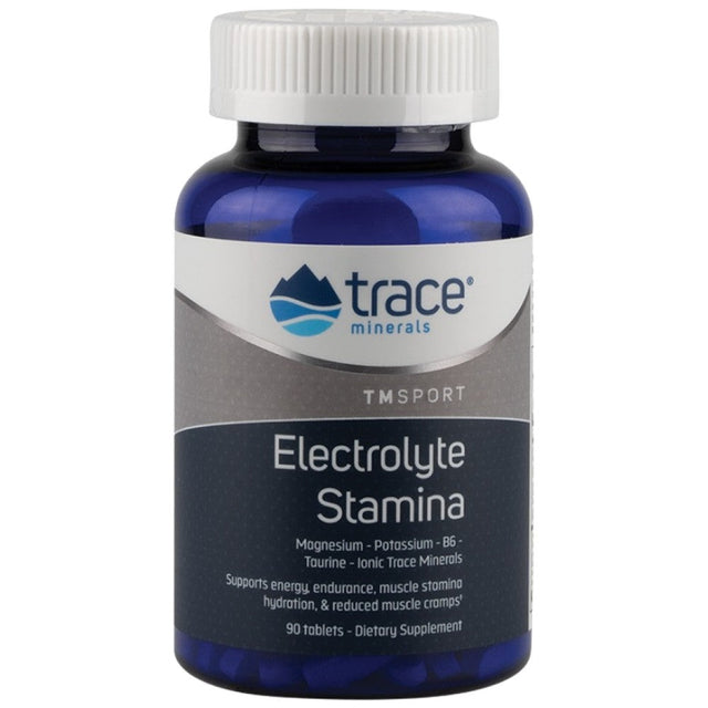 Electrolyte Stamina - 90 Таблетки  Trace Minerals - Nutra Best Bulgaria