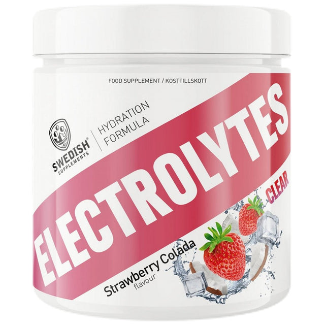 Electrolytes Clear | Hydration Formula with Pink Himalayan Salt & CocoMineral® - 240 грама  Swedish Supplements - Nutra Best Bulgaria