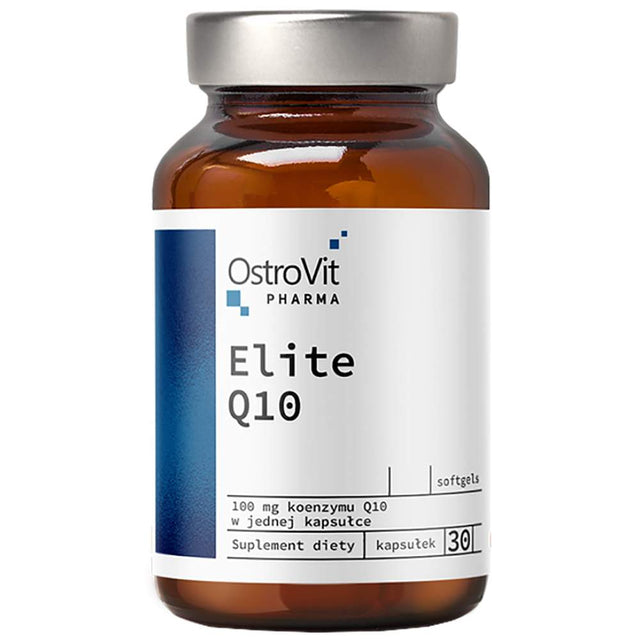 Elite Q10 100 mg | CoQ10 30 Гел капсули  OstroVit - Nutra Best Bulgaria